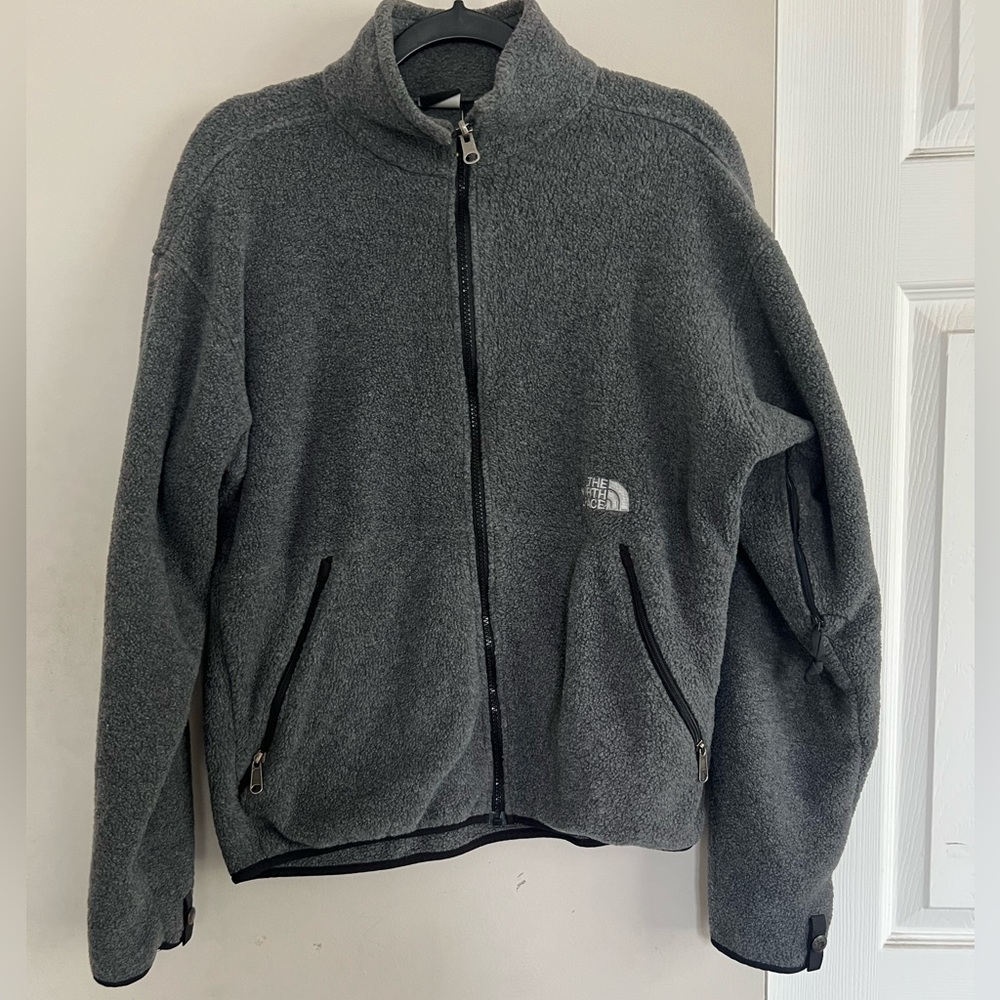 The North Face Charcoal Fleece Jacket